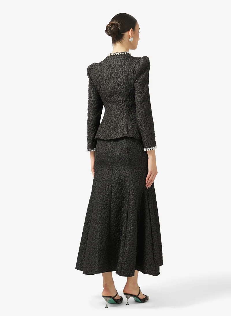 خزانة Mermaid Cut Dress With Bolero