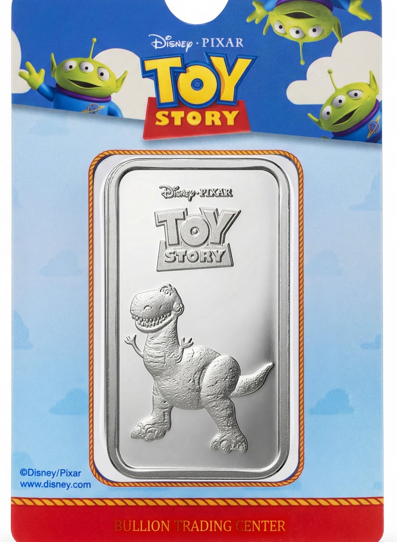 BTC 31.1g Disney Silver Ingot- Rex - Image 1