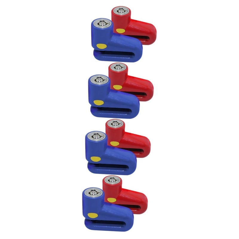 4 Pack Motorcycle Disc Brake Locks Security Wheel Locks Easy to Install - Image 2