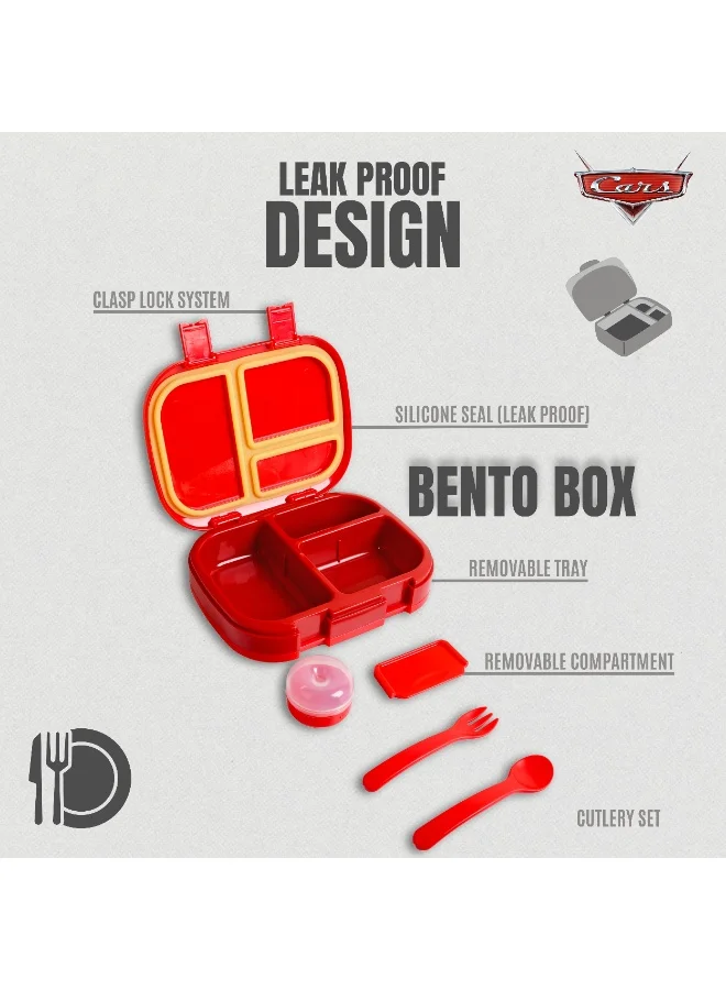 ديزني حقيبة غداء ديزني بيكسر سيارات جاهزة للسباق  في  مع زجاجة ماء وصندوق غداء