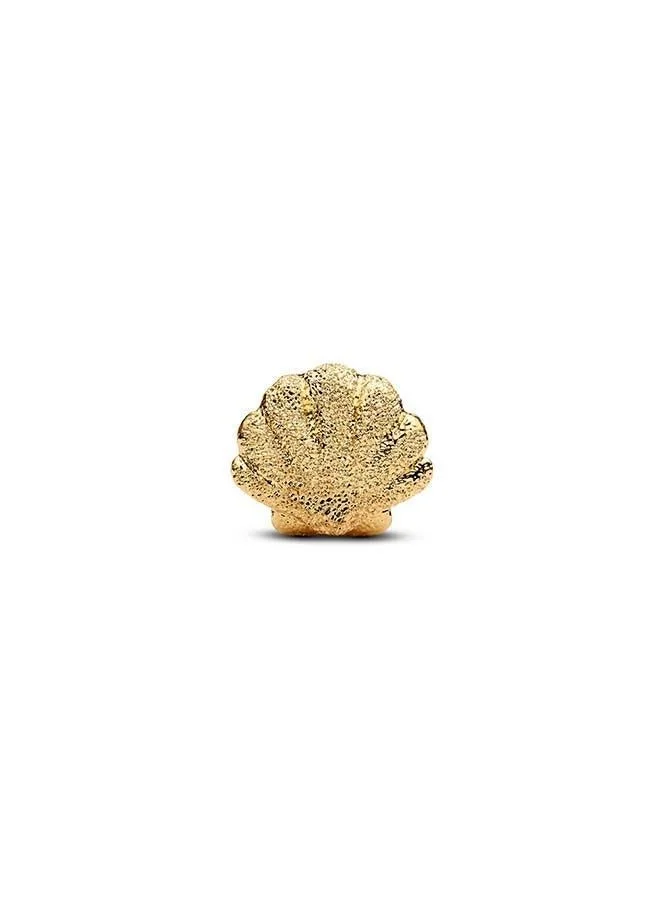PANDORA Textured Shell Mini Charm