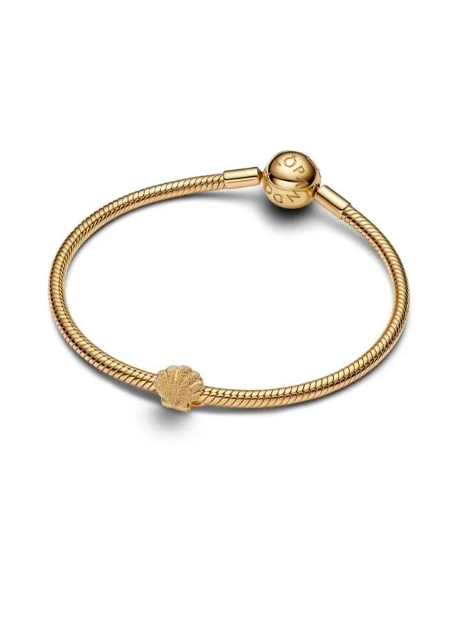 باندورا Textured Shell Mini Charm