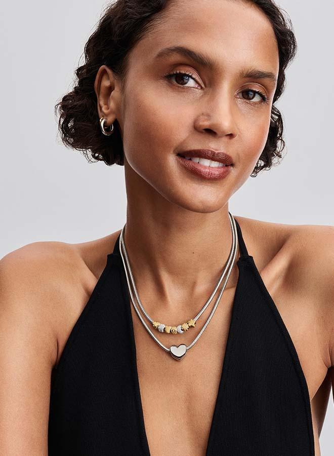 باندورا تعليقة صدفة صغيرة بنقوش - Image 5