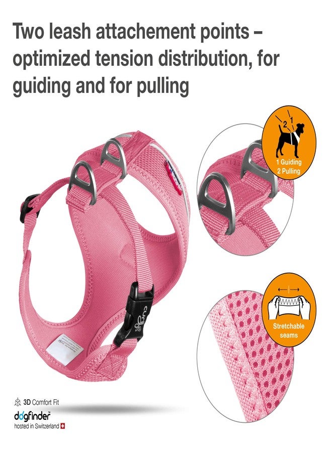 Curli Basic Harness Air-Mesh Pink XS - Image 2