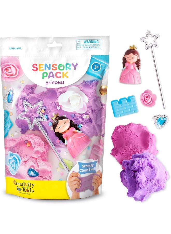 Creativity for Kids Sensory Pack: Princess - Calm Down Corner and Sensory Bin Filler Supplies, Car Activities for Kids, Princess Gifts for Girls, Sensory Toys for Toddlers (Ages 3+) - Image 1