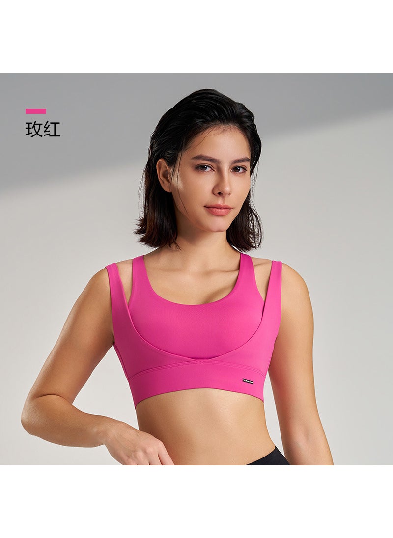 Generic - Fitness Crop Tank Top for Women Light Blue - Image 1