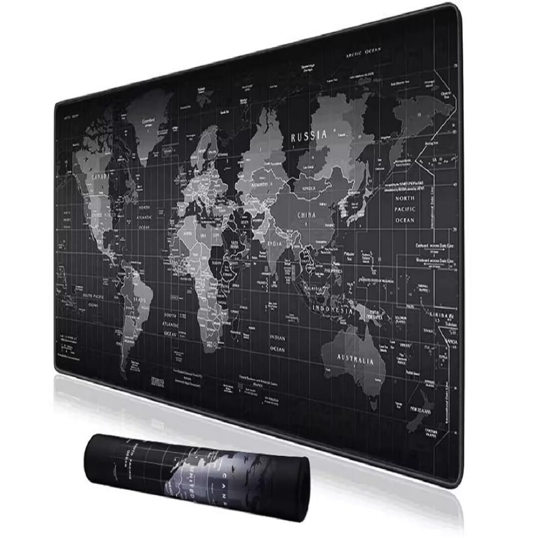 جينيريك Goldenarrow Extended Xxl World Map Gaming Mouse Pad