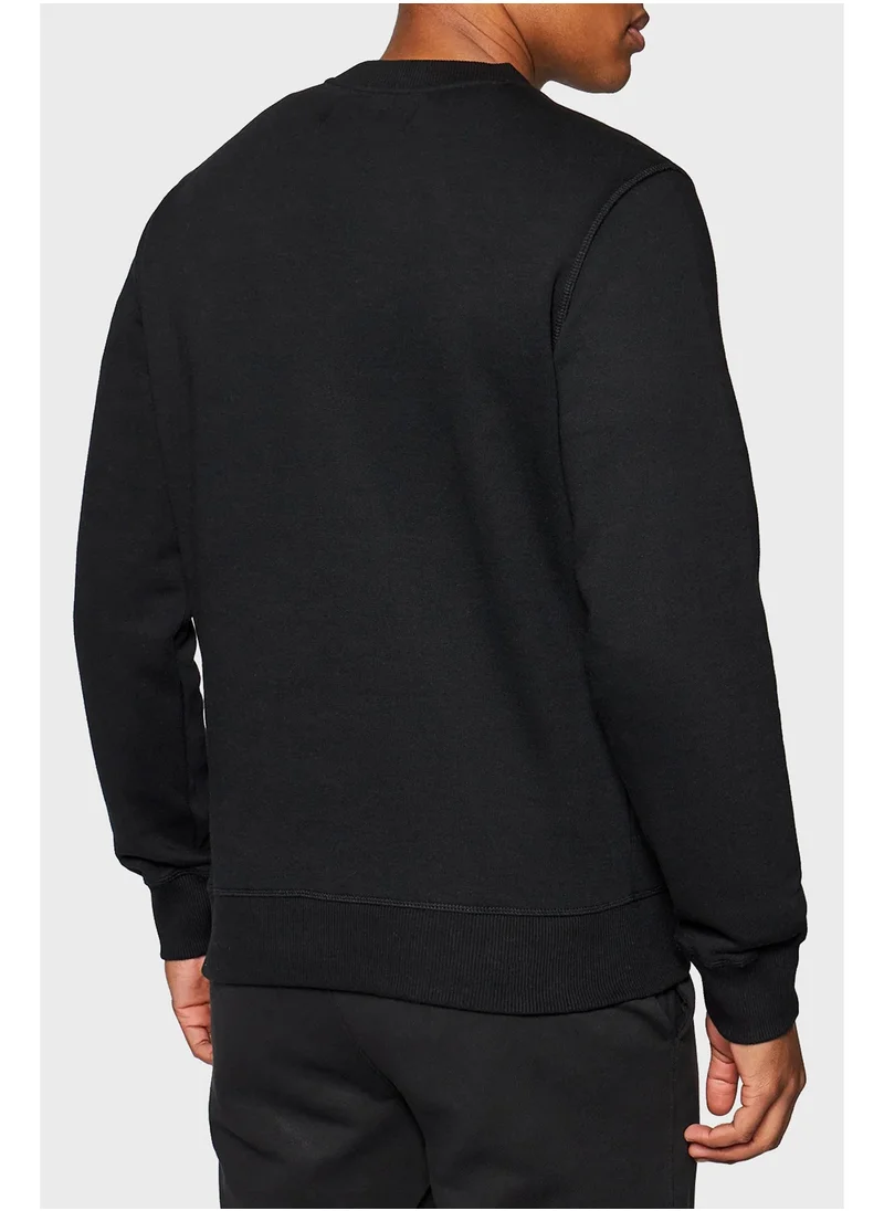 كالفن كلاين جينز Logo Long Sleeve Pullover Sweatshirt