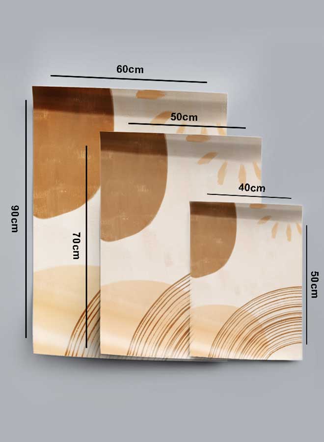 LOWHA Poster Painting Art With Four Separate Pieces Of Double-Sided Stickers Abstract Art For Home Bedroom Living Room And Office Decor - Image 4
