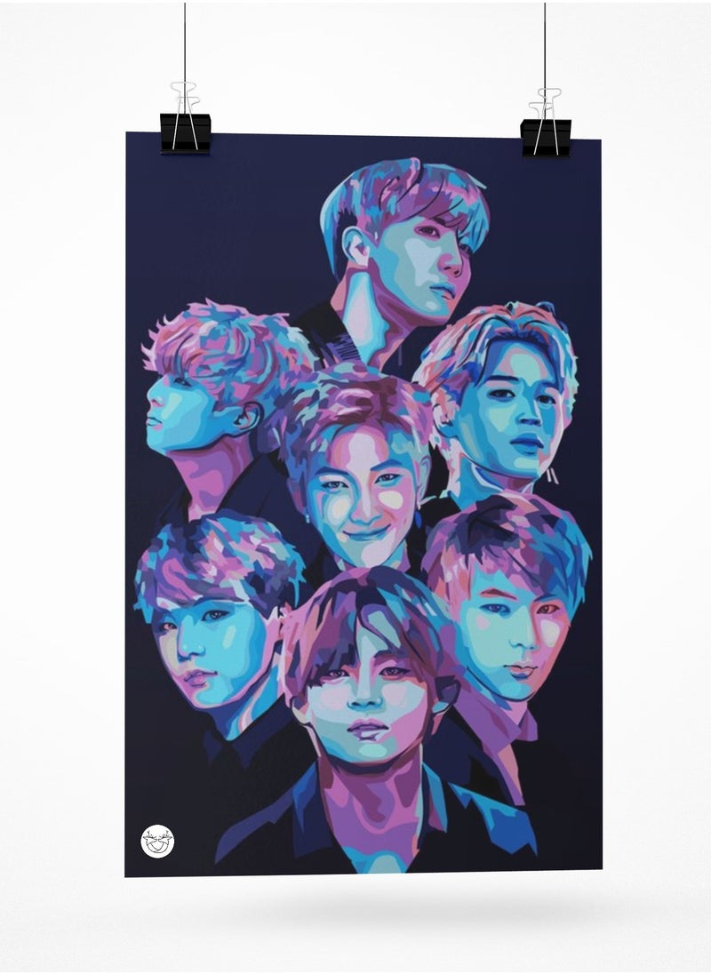 Reeman Design Poster printed with BTS design 