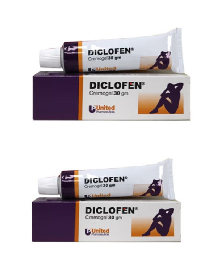 Diclofen 1% Cremogel 30G Twin Pack