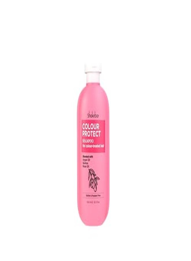 SHAKEBAR Colour Protect Shampoo for Colour Treated Hair Blended With Argan Oil Quinoa Rose oil Sulfate and Paraben Free 300ml - Image 2