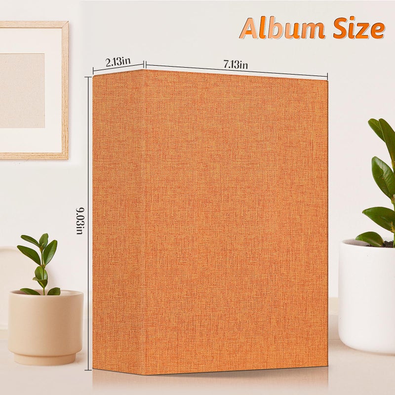 Popotop Photo Album 4x6 200 Pockets for Wedding Gifts Linen Hardcover Picture Albums for Family Anniversary Baby Vacation Pictures - Image 5
