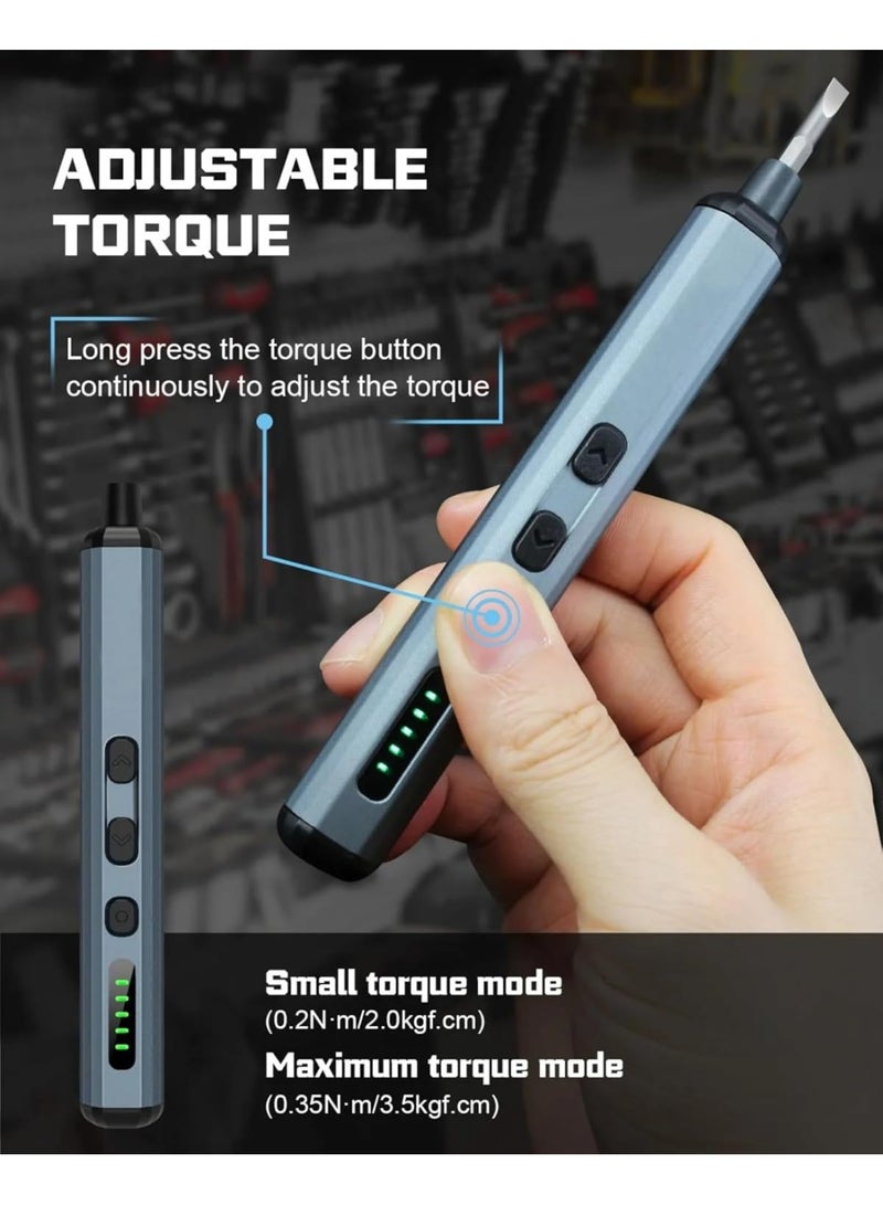 Mini Electric Screwdriver – Precision 68-in-1 Tool Kit with Magnetic Bits – Lightweight & Easy-to-Use for Daily Repairs - Image 2
