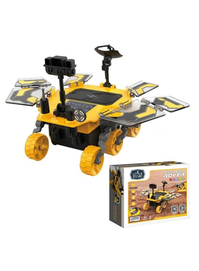 Rover Science And Education Toy Set, Solar Mars Rover, DIY Assembled Educational Kid's Electric Toys - Image 1