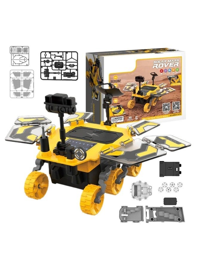 Rover Science And Education Toy Set, Solar Mars Rover, DIY Assembled Educational Kid's Electric Toys - Image 3