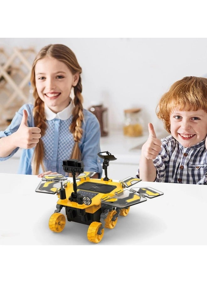 Rover Science And Education Toy Set, Solar Mars Rover, DIY Assembled Educational Kid's Electric Toys - Image 4