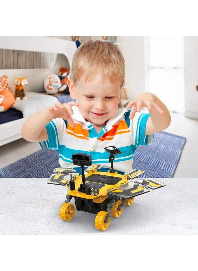 Rover Science And Education Toy Set, Solar Mars Rover, DIY Assembled Educational Kid's Electric Toys - Image 5