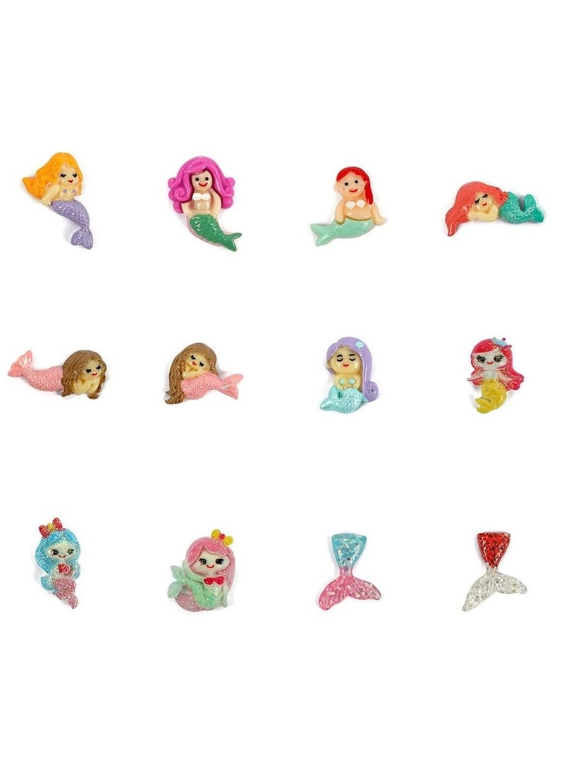 UKR 12-Piece Dig Mermaid Kit – STEM Science Crafts Gift for Boys and Girls, Break Open 12 Unique Surprise Mermaids from Shells - Image 4