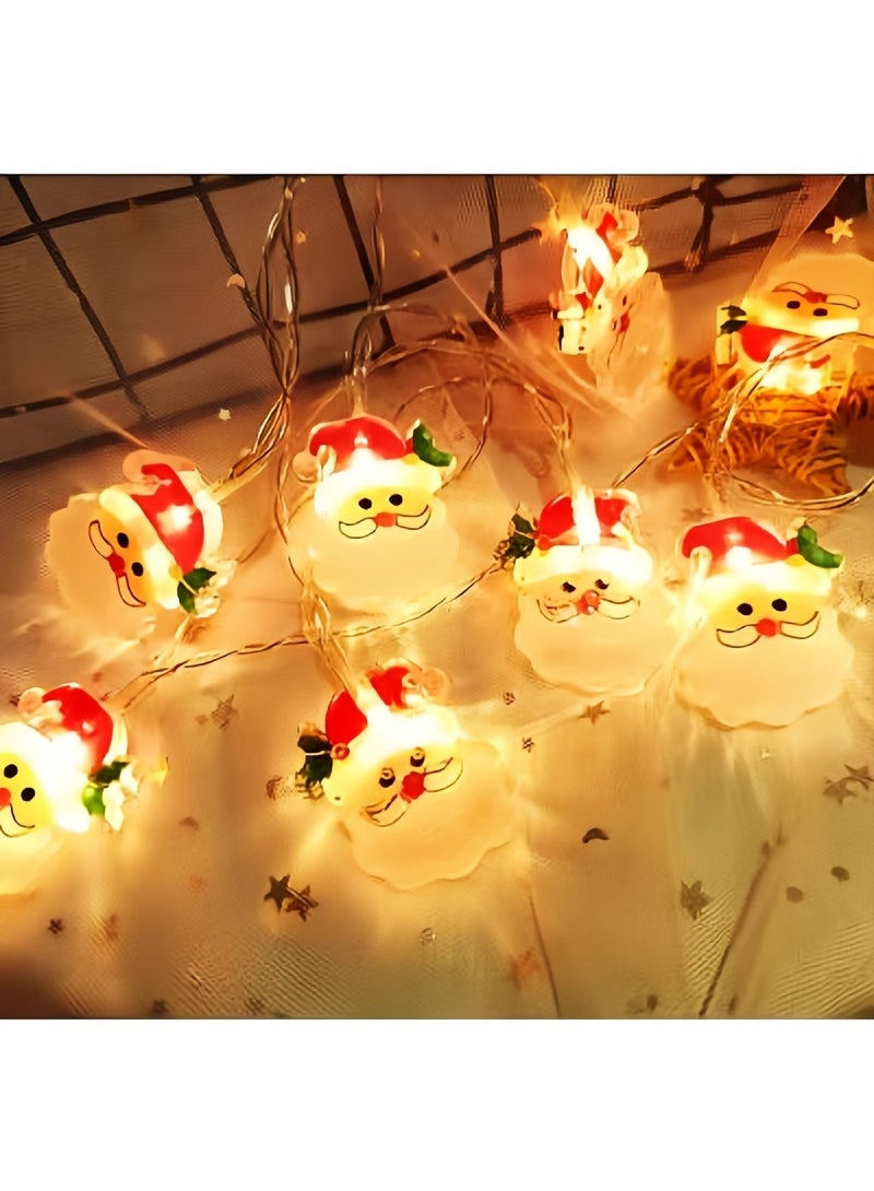 Santa-shaped String Lights - Image 2