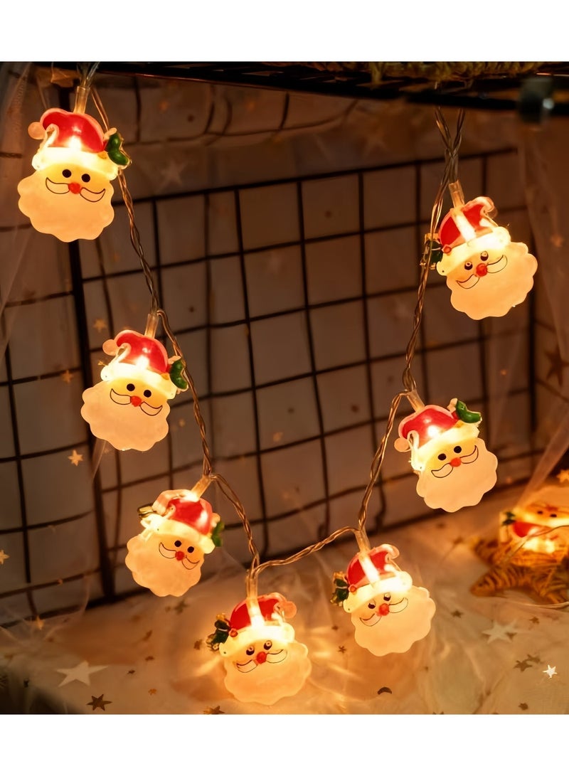 Santa-shaped String Lights - Image 3
