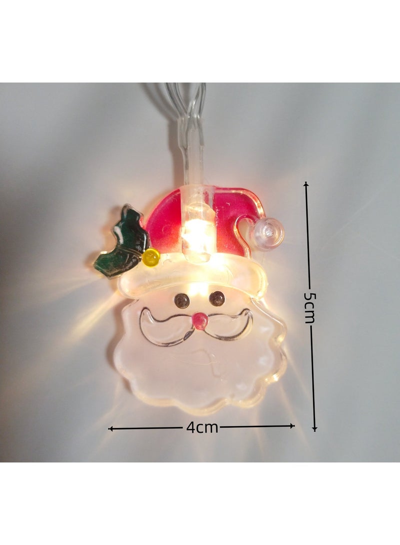 Santa-shaped String Lights - Image 4