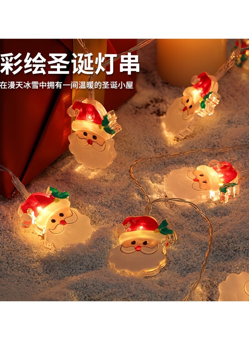 Santa-shaped String Lights - Image 3