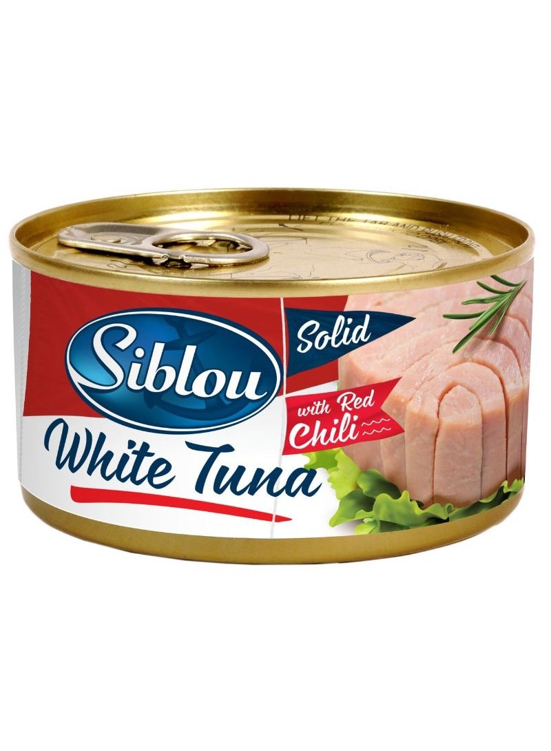 Siblou White Tuna With Red Chili 170g  - Image 1