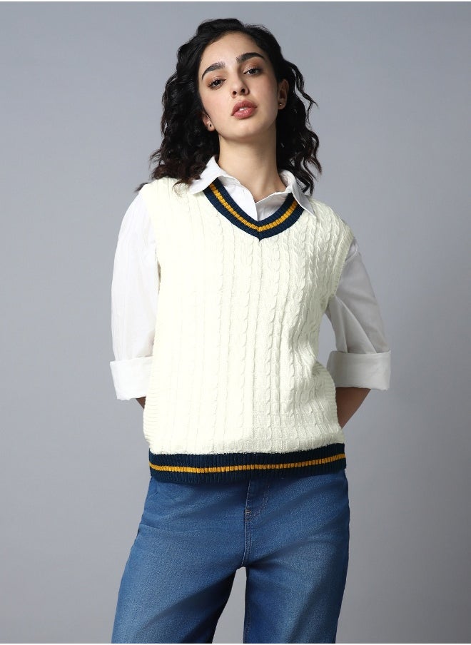 Women White Sweater - pzsku/ZAE017A4519DBE5DD4FE3Z/45/_/1719838340/ce7d5eb6-16b9-42f6-b2ed-5e07cde6365d