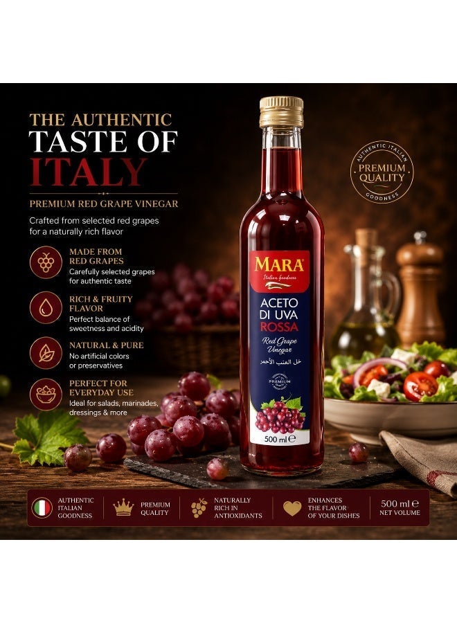 Mara Red Grape Vinegar 500ml - Image 3
