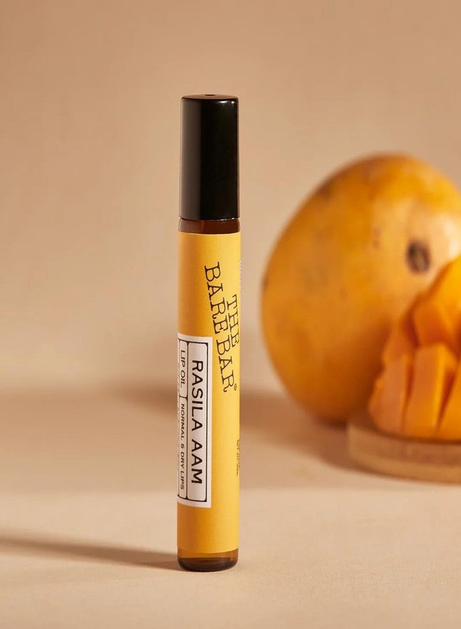 The Bare Bar Rasila Aam Lip Oil - 10 ml with Jojoba, Coconut, Grapeseed & Olive Oils – Nourishing, Moisturizing & Soothing for Smooth, Supple Lips | Reduces Dryness & Inflammation | Lip Care for Healthy Lips - Image 2