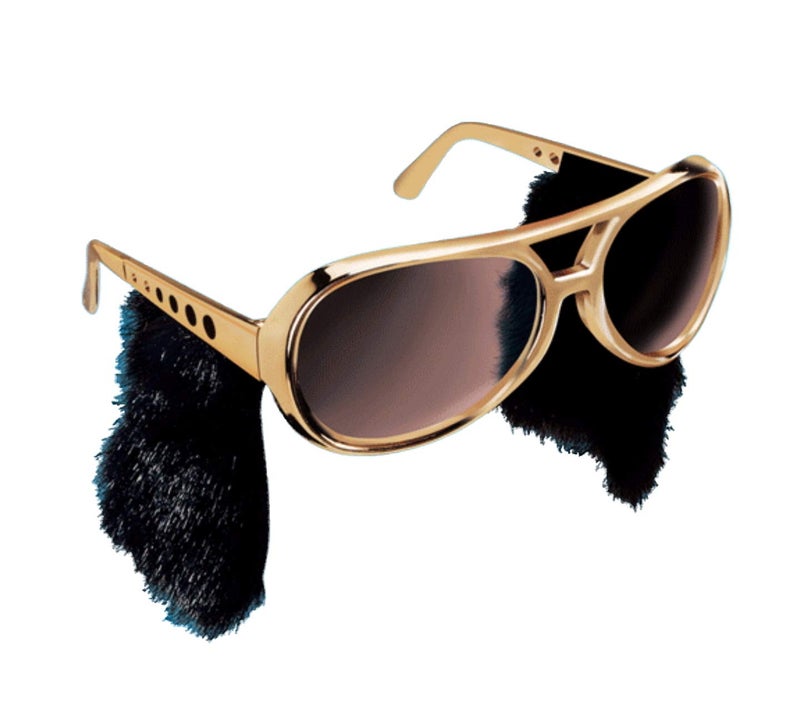 Empire Magic Rock Roll Sunglasses wSideburns - Image 3