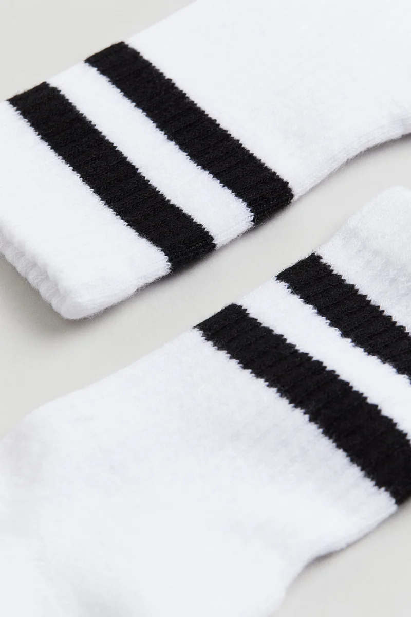 H&M 5-pack ribbed socks