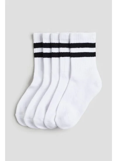 H&M 5-pack ribbed socks