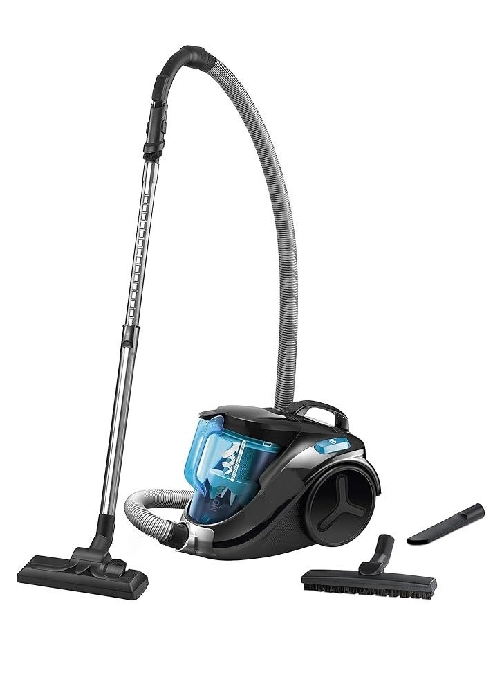 Tefal Compact Power Vacuum Cleaner Bagless 750Watts=2000Watts 1.5L Capacity Black and Blue TW3751EG 1.5 L 750 W TW3751EG Blue - Image 1