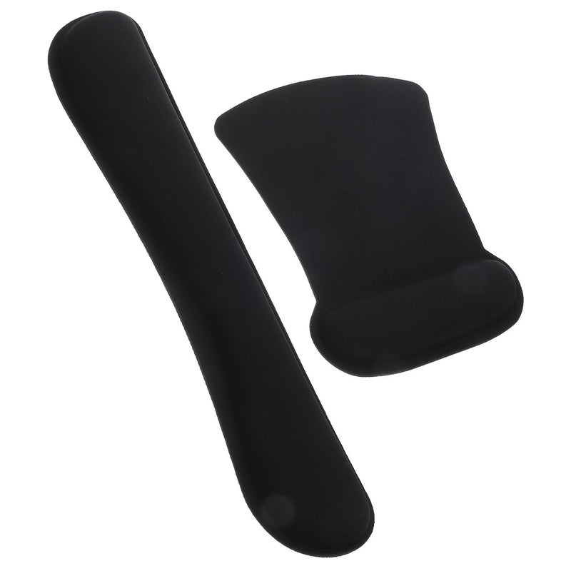 Memory Foam Keyboard Wrist Rest And Cartoon Mouse Pad Set Non Slip Base For Office Gaming Use - Image 2