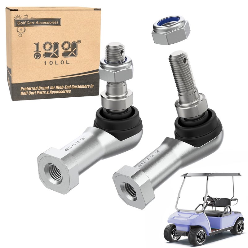 10L0L Golf Cart Ball Joint Tie Rod End Kit for Club Car DS Carryall 2009up Driver Passenger Side OEM 102022601 102022602 102288301 - Image 2
