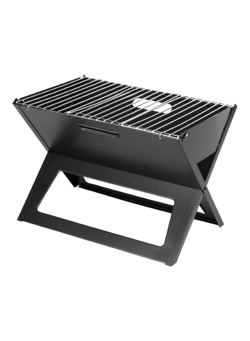 Portable Charcoal Grill, Space-saving & Foldable BBQ Barbecue Grill, Large Grilling Surface and Capacity Grill for Camping, Travel, Garden, Outdoor - Image 1