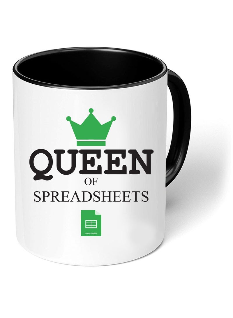 برينت شوب فور مي كوب قهوة مطبوع عليه ورقة الغش من - هدية محاسب للموظفين - كوب - كوب قهوة مختصر لمجموعة - هدايا عيد ميلاد لزملاء العمل - الزملاء - الأصدقاء والعائلة - Image 1