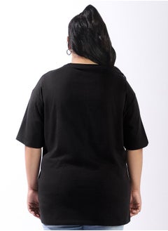 HIGH STAR Women Oversized Printed T-shirt  - Image 5