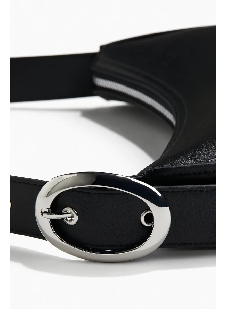H&M Coated Shoulder Bag