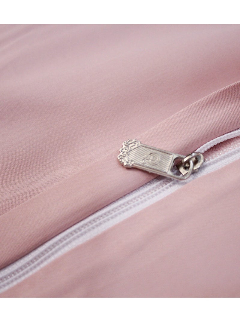 100s Light Luxury Embroidery Hilton Pink 200 * 230cm Bed Set of Four Pieces  - Image 5