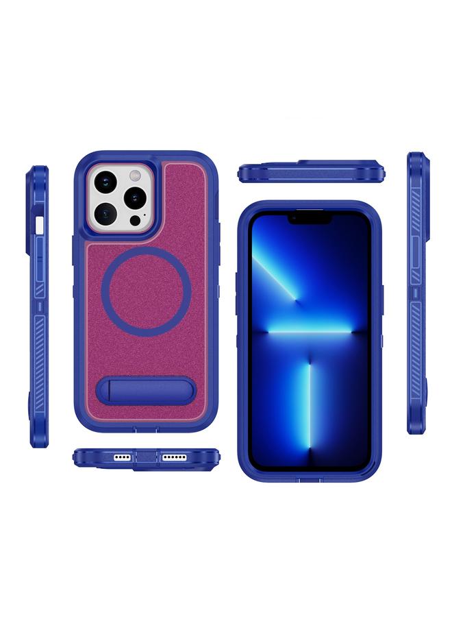 اس-توب جراب لهاتف iPhone 13 Pro Max Guard MagSafe Holder غير لامع من البولي كربونات الهجينة TPU - Image 2