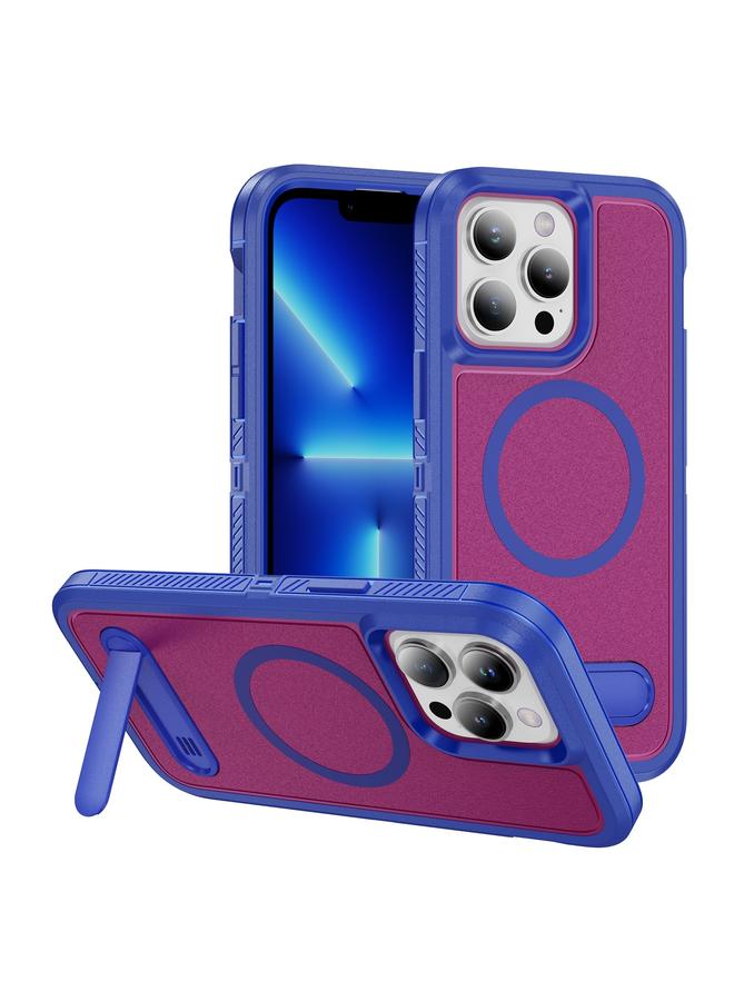 اس-توب جراب لهاتف iPhone 13 Pro Max Guard MagSafe Holder غير لامع من البولي كربونات الهجينة TPU - Image 1