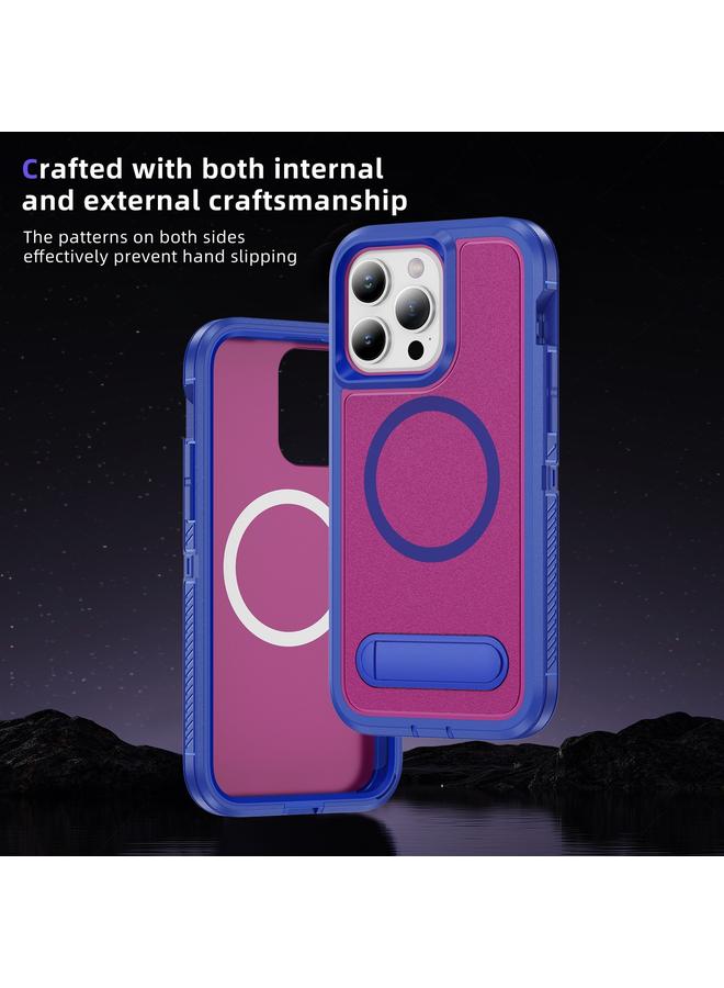 اس-توب جراب لهاتف iPhone 13 Pro Max Guard MagSafe Holder غير لامع من البولي كربونات الهجينة TPU - Image 3