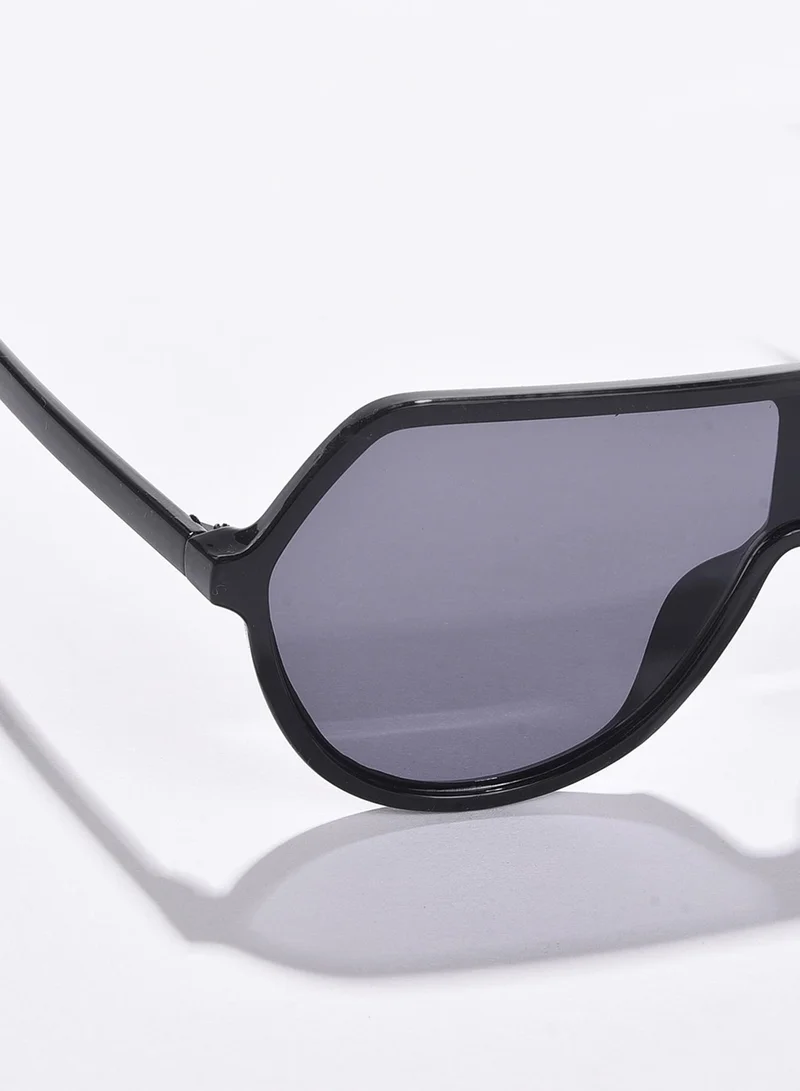 صوص هاوت Black Lens Black Oversized Sunglasses