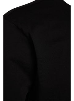 Black Basic 100% Cotton Regular/Regular Fit Crew Neck T-Shirt TMNSS21TS0808 - pzsku/ZAE0253504F0D66C66485Z/45/_/1730941043/34028e62-1748-4b01-9ea0-e128edd55ea8