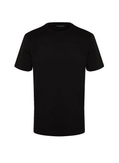 Black Basic 100% Cotton Regular/Regular Fit Crew Neck T-Shirt TMNSS21TS0808 - pzsku/ZAE0253504F0D66C66485Z/45/_/1730941051/3a3104a4-0fa9-493c-8668-87959c956d47