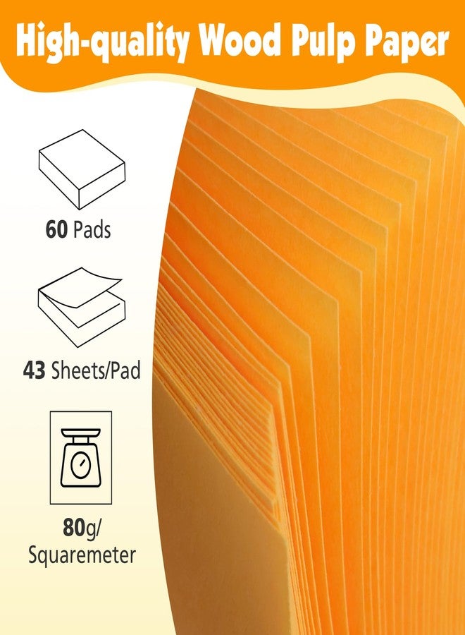 NEOACT (60 Pack) Sticky Notes 1.5x2 Inches, 12 Bright Colors Self-Stick Note Pads Premium Mini Sticky Notes, Bulk Sticky Notes Pads for School, Office, Home - Image 3