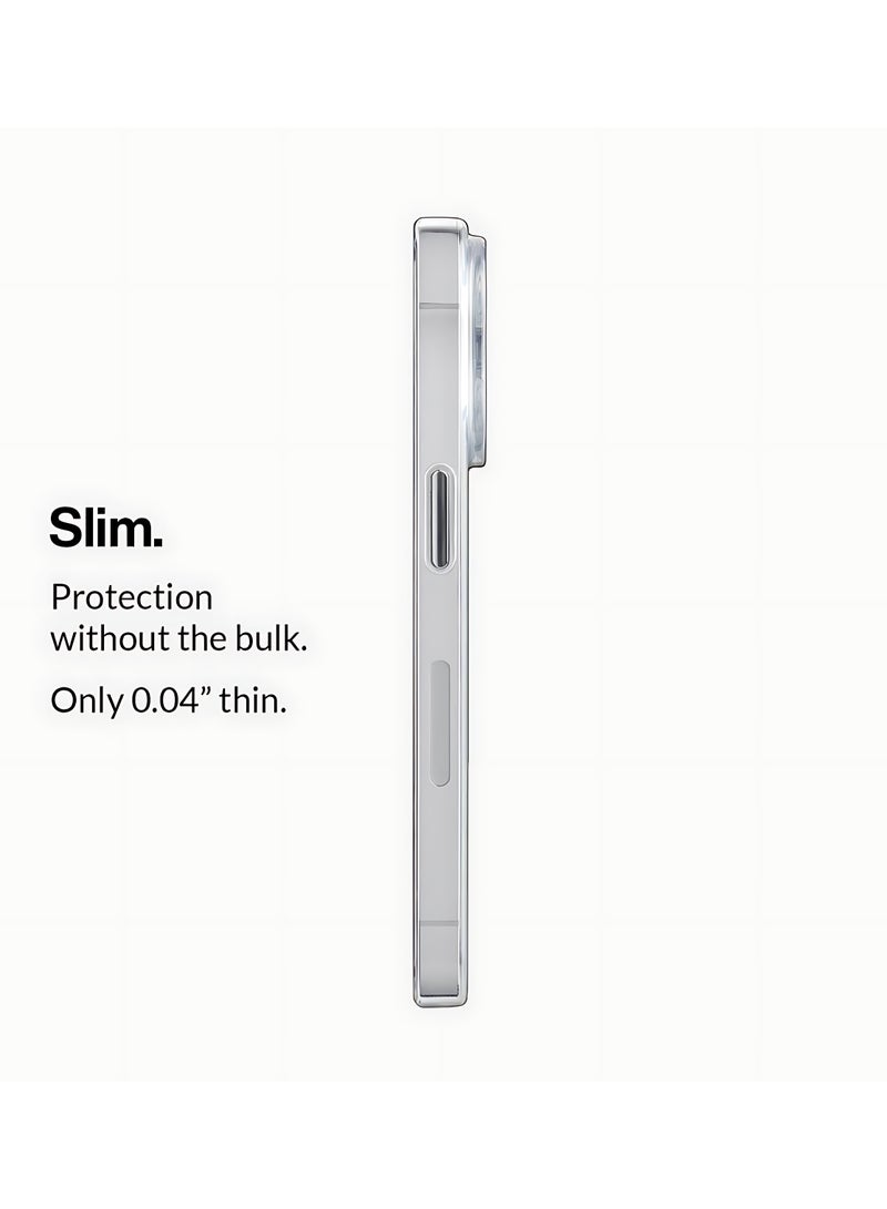 AJYAL Clear Magnetic Case for iPhone 13 Pro [Magnetic Wireless Charging] Shockproof Phone Bumper Case, Anti-Scratch Classic Hybrid Case for iPhone 13 Pro [Clear Back] - Image 4